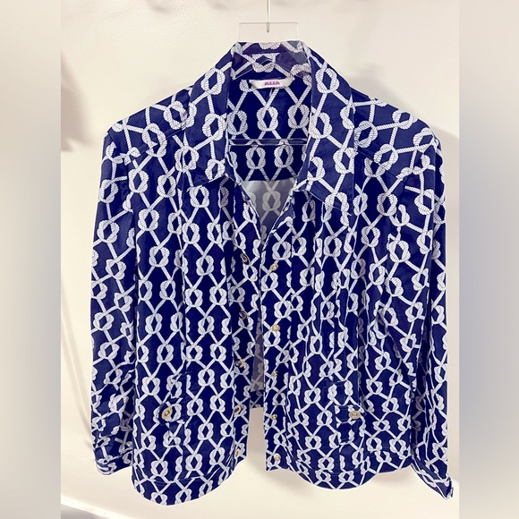 Alia nautical knots snap closure spring jacket XL - XXL - Picture 2 of 7